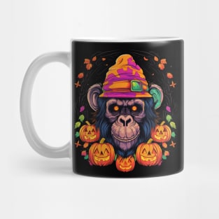 Chimpanzee Halloween Mug